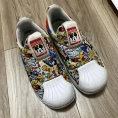 adidas ミッキースニーカー　20cm