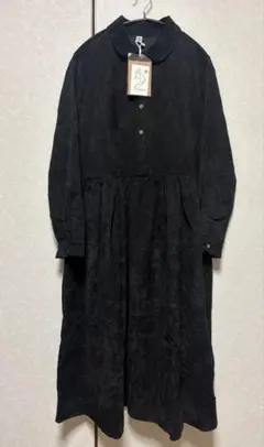 黒 コーデュロイ　長袖 ワンピース M 新品未使用