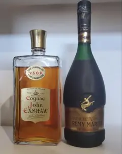 古酒 コニャック ジョンエショー レミーマルタン 2本セット 古酒 コニャック ジョンエショー レミーマルタン 2本セット - メルカリ