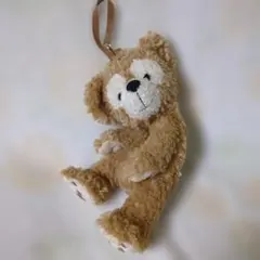 ダッフィーぬいぐるみ ファスナー付きバック