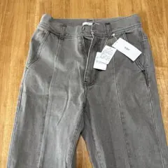 新品未使用タグ付き　KBF グレーデニムパンツ　38サイズ