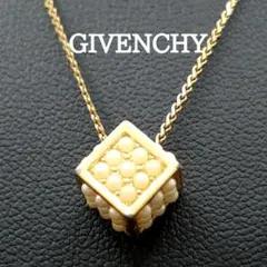 極美品✨GIVENCHYジバンシィ、2連パールゴールドハートネックレス_153