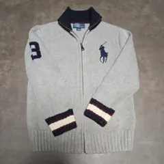 Polo by Ralph Lauren ジップアップニット サイズ 120