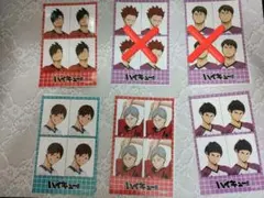 ハイキュー!! 証明写真風ステッカーシールセット【バラ売り可能】