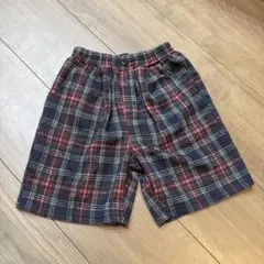 コトリ　チェックショートパンツ