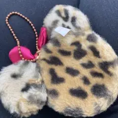 ディズニー　ヒョウ柄　ミニー　ミラー
