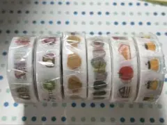 PAPIER PLATZ マスキングテープ 6点セットのサムネイル