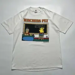 90s ジャージーズ 下ネタ ジョーク ビンテージTシャツ XL 白 ☆8340のサムネイル