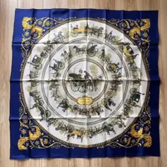【美品】HERMES エルメス スカーフ カレ90 Tout en Quilt HERMES エルメス スカーフ カレ90 シルク Tout en Quilt - メルカリ
