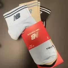 New Balance ソックス 3足セット 24〜26cm