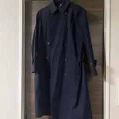 ネイビー ダブルブレスト コート Sサイズ　無印良品