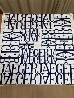 JAEGERイエガー シルク100%大判スカーフ