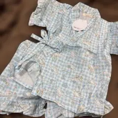 シナモロール　シナモン　甚平　110センチ