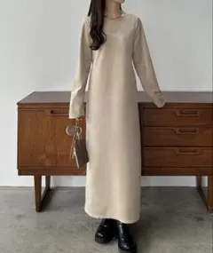 ベロアワンピース