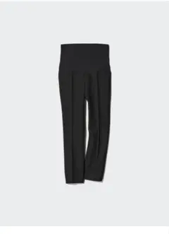 【美品】UNIQLO スマートアンクルマタニティパンツ　ブラックM