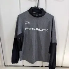 PENALTY 長袖シャツ Lサイズ グレー/ブラックのサムネイル