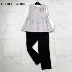 美品❤️近年モデル　グローバルワーク　3点セット　入学式　セットアップ　M