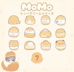 MOMO スクイーズ シュークリームシリーズ しろくま
