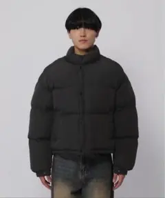 【美品】ASCLO ダウン ブラック Mサイズ　ユニセックス