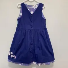 リバーシブルジャンパースカート　ニットプランナー