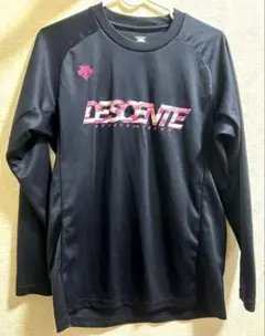 DESCENTE 長袖シャツ Sサイズ 黒