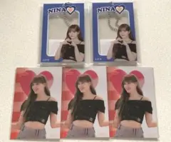 NiziU ニナ キーホルダー ステッカー