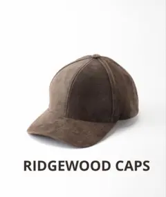 RIDGEWOOD CAPS SUEDE LEATHER 6-PANEL CAPのサムネイル