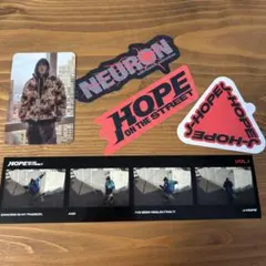 HOPE ON THE STREET LP付属品