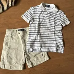 Polo by Ralph Lauren 4T ポロシャツとショートパンツセット