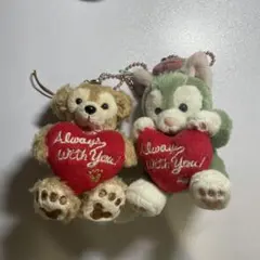 2017バレンタイン限定　ダッフィー・ジェラトーニ　キーホルダー