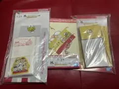 一番くじ　ちいかわ　みんなでラーメン　H賞　ステーショナリー3点セット