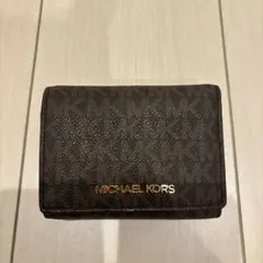 MICHAEL KORS ブラウン コインケース