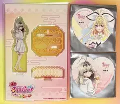 名探偵プリキュア　極楽湯　ラクスパ　アクスタ　るるか　コースター　キュアアルカナ