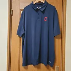 MLBクリーブランド・インディアンス メンズ ポロシャツ