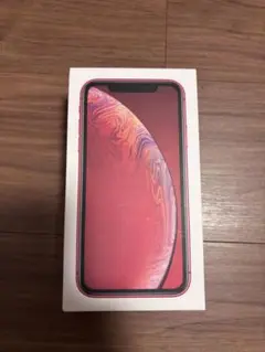 Apple iPhone XR レッドモデル　化粧箱