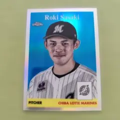 topps chrome 佐々木朗希