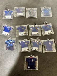 サッカー日本代表 アクリルキーホルダー 2個セット 非売品 ノベルティ
