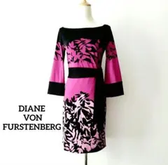 新品タグ付 ダイアンフォンファステンバーグ ワンピース サイズ2