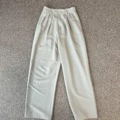 STYLEMIXER グレージュ ツータックパンツ