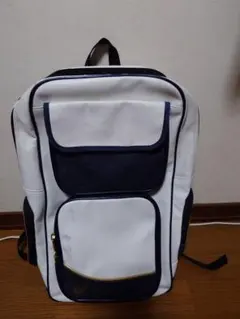 asics 　ゴールドステージ　ホワイト/ネイビー