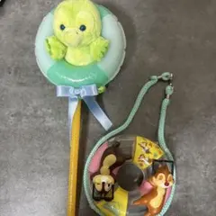 オル・メル 浮き輪 チャーム チップ＆デールグミケース