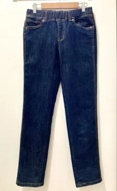 しっかりめのデニムレギパン 濃紺 S〜M