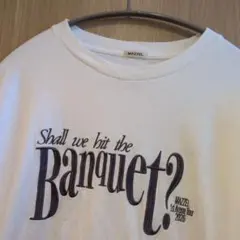 MAZZEL Shall we hit the Banquet？TシャツSサイズ - メルカリ