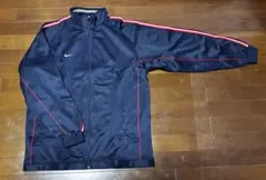 【日本製・XXL】NIKE 非売品 スタッフ限定 トラックジャケット 紺×赤