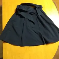 ロペピクニック 膝丈フレアスカート 黒 サイズ38