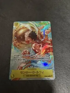 ワンピースカード ルフィ シークレットパラレル op15 神の島の冒険 1