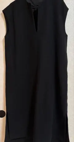 ノースリーブ ロングワンピース