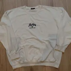 【古着】New York Athletics Dept. 刺繍スウェット L表記