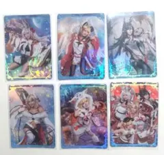 グラブル オフィシャルキャスト トレカ 6枚セット 十二神将 ハイラ ヴァジラ