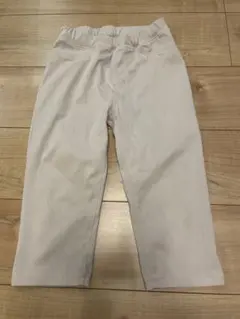 無印良品 MUJI キッズ パンツ 130cm ベージュのサムネイル
